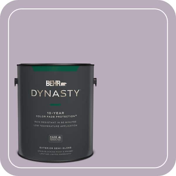 BEHR DYNASTY 1 gal. Home Decorators Collection #HDC-SP14-12 Exclusive Violet Semi-Gloss Enamel Exterior Stain-Blocking Paint & Primer