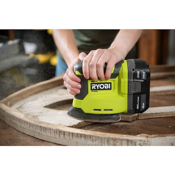 RYOBI ONE+ 18V Cordless Corner Cat Finish Sander with ONE+