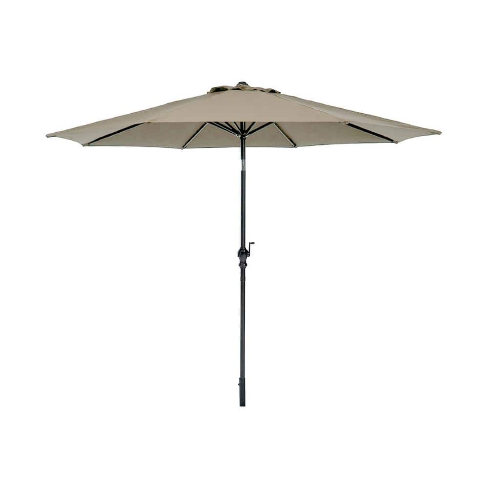 7.5 ft. Patio Market Umbrella, Crank Open/Close Function, Tilt Canopy in Kh