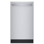 800 Series 18 in. ADA Compact Top Control Dishwasher in Stainless Steel with Stainless Steel Tub and 3rd Rack, 44dBA