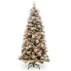 National Tree Company 6.5 ft. Wintry Pine Medium Artificial Christmas ...