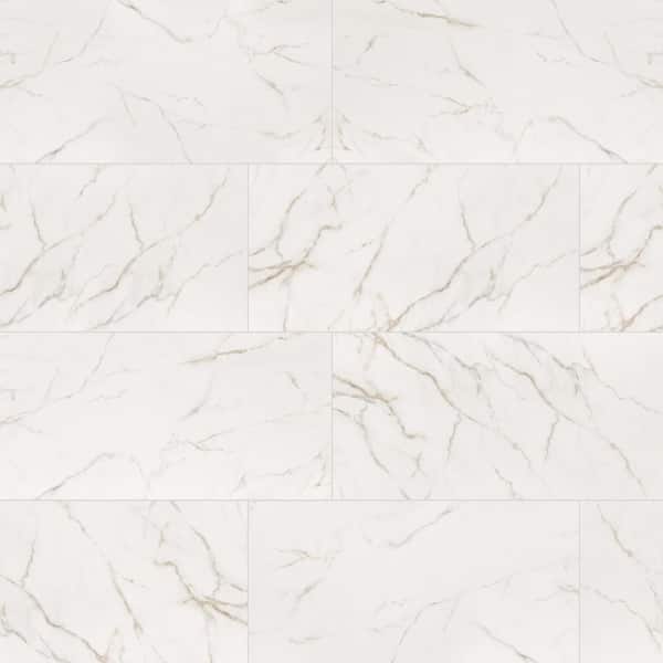 MSI Leonardo Luccia 24 in. x 48 in. Polished Porcelain Stone Look Floor and Wall Tile (16 sq. ft./Case)