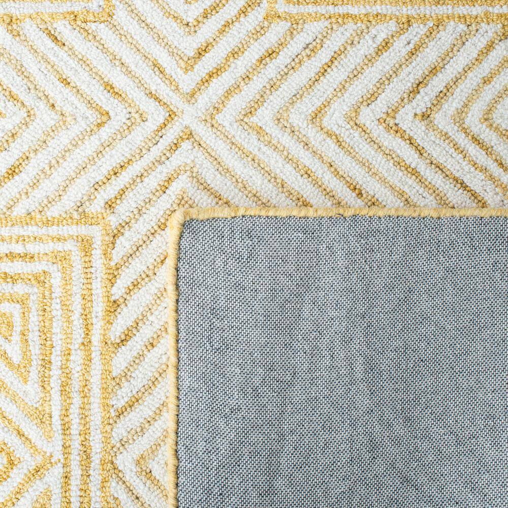 Ivory Elegance 9' x 12' Hand-Tufted Wool Americana Area Rug