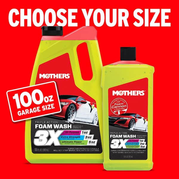 MOTHERS 100 oz. Triple Action Foam Wash Liquid Concentrate 05610