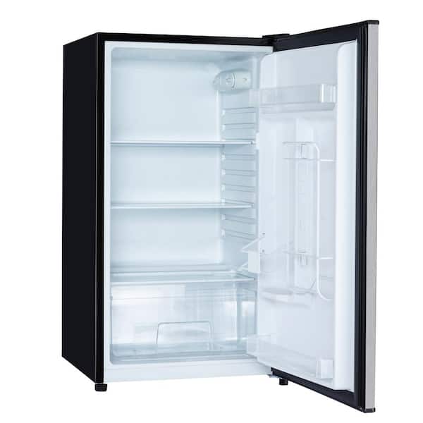 Magic Chef 3.5 Cubic Foot Refrigerator/Freezer (Black)-55616