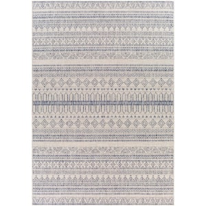 Cosca Blue 5 ft. x 7 ft. Indoor/Outdoor Area Rug