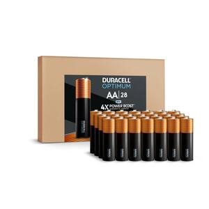 Optimum AA Batteries (28-Pack), Double A Alkaline Battery (Pro Pack)