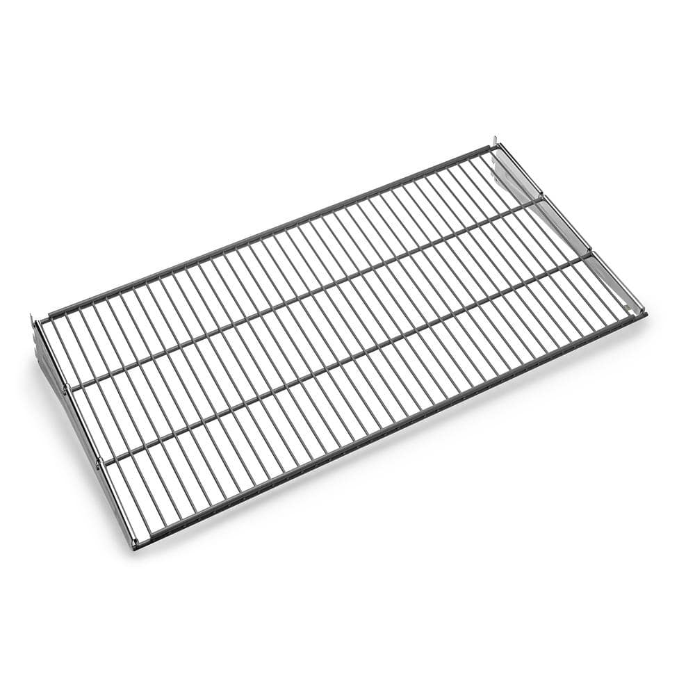 Epoxy Coated Steel 3-Shelf Wall-Mounted Garage Storage Unit, Gray