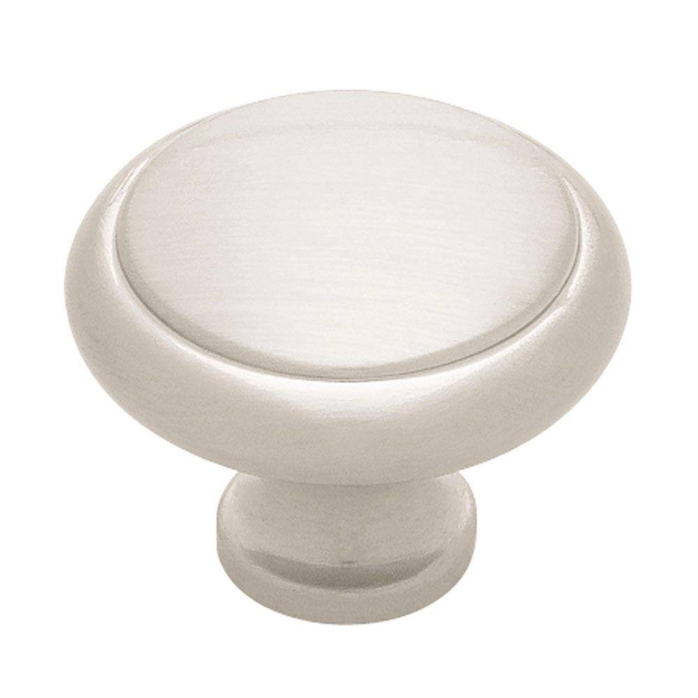 UPC 781266277626 product image for Liberty Perimeter 1-3/16 in. (30mm) Satin Nickel Round Cabinet Knob | upcitemdb.com