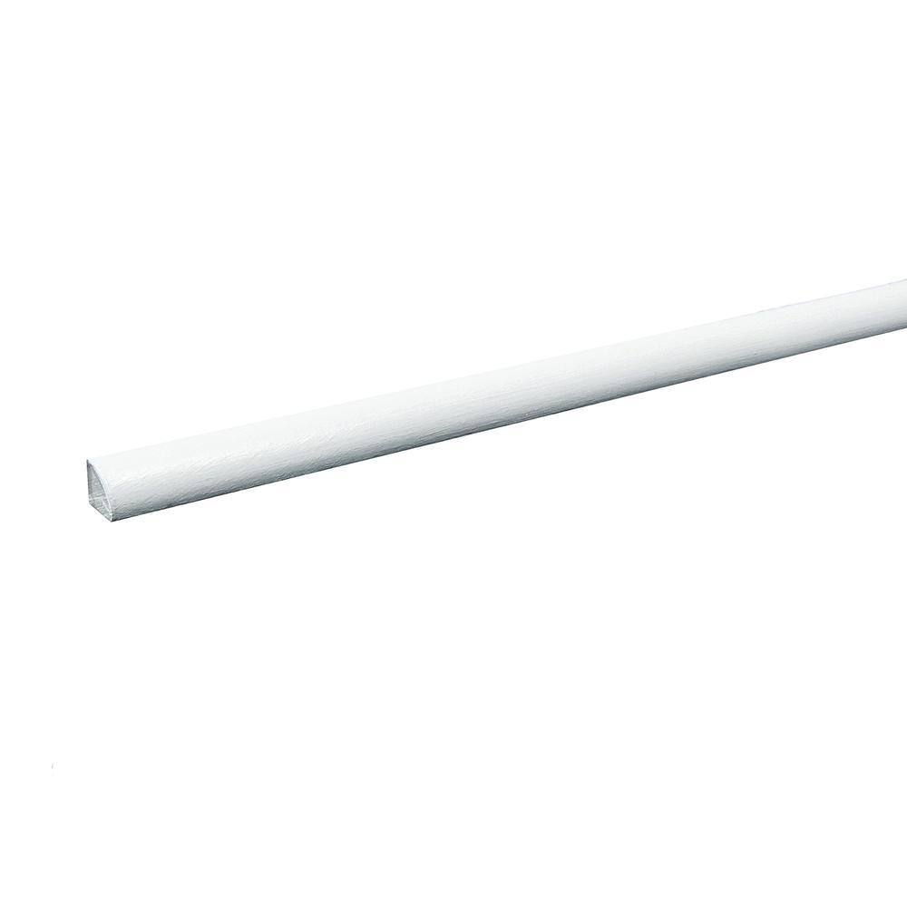 0.5 in. D x 0.5 in. L x 96 in. W Poplar Prefinished White Wood Finger Joint Quarter Round price history on PriceWatchPro