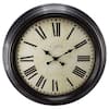 La Crosse Technology 23 in. Antique Bronze Dial Quartz Analog Wall ...