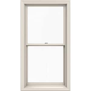 29.375 in. x 56.5 in. W-2500 Series Primed Wood Double Hung Window w/ Natural Interior and Low-E Glass