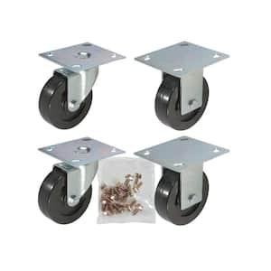 Shepherd 18-1/4 - 28 in. Aluminum Steel Appliance Rollers (2-Pack