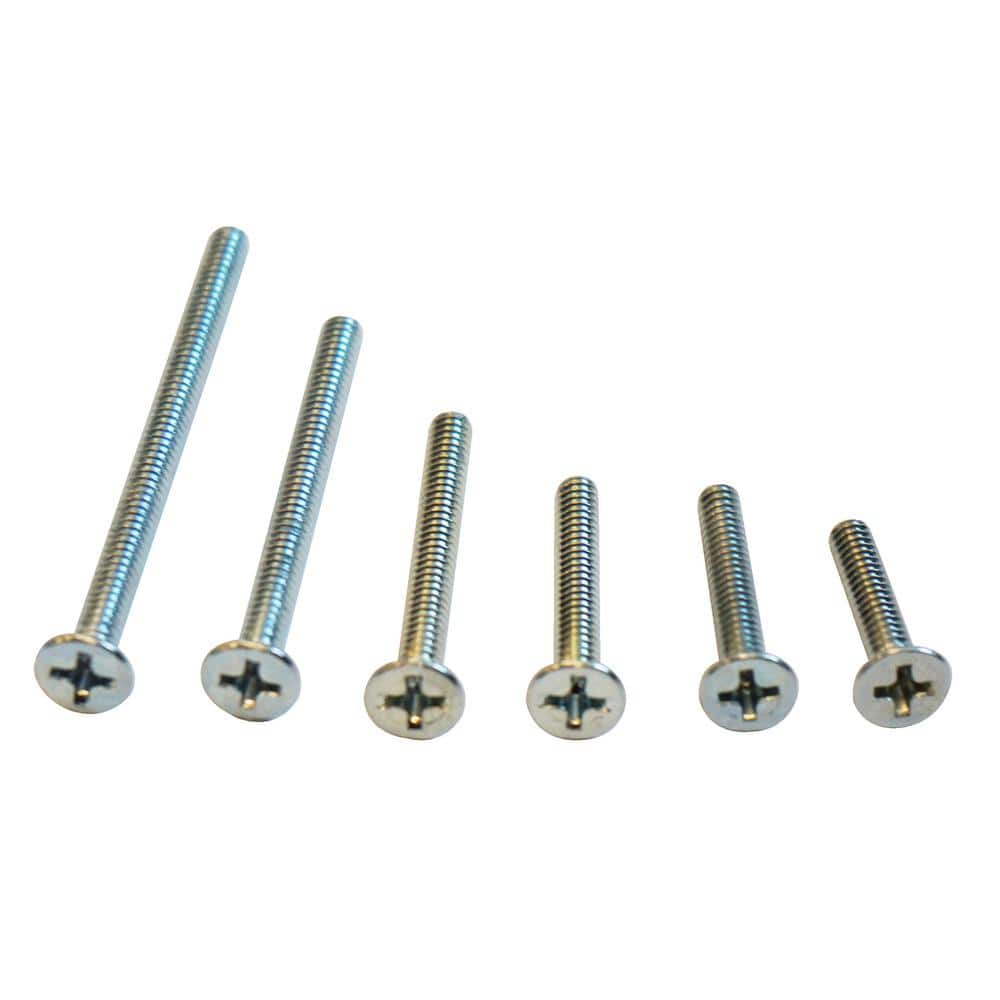 Set-of-6 TINY SCREWS (Slot Head) for 1:9 and 1:12 Scale Model