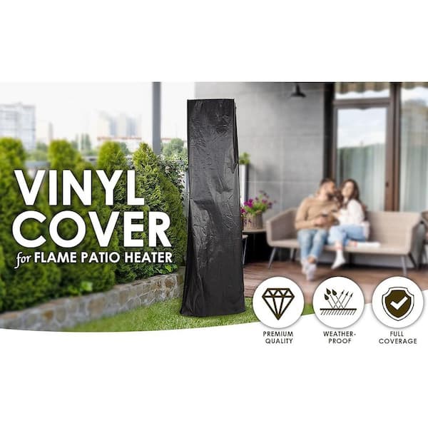 Fire Sense Flame Patio Heater Vinyl Cover 60949 The Home Depot