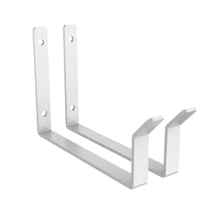 Accessory Hook for Overhead Garage Storage Rack in White