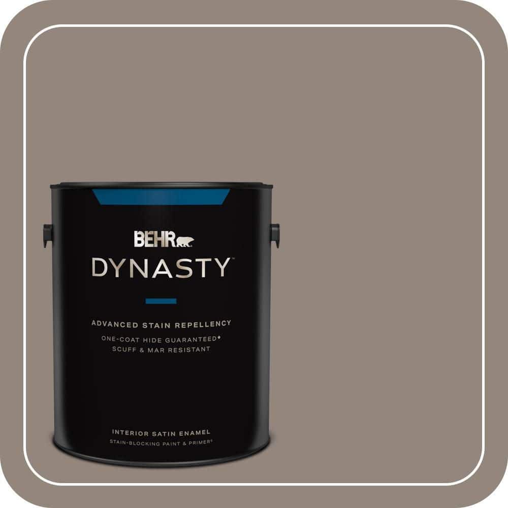 1 gal. #T14-8 Film Fest Satin Enamel Interior Stain-Blocking Paint and Primer price history on PriceWatchPro