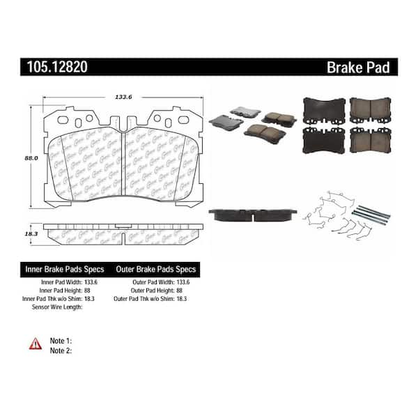 Centric Parts Disc Brake Pad Set