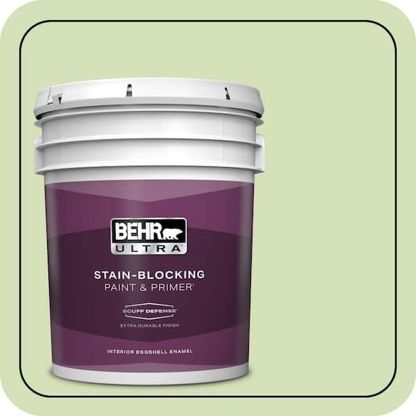 BEHR ULTRA 5 gal. #MQ4-45 Spring Glow Extra Durable Eggshell Enamel Interior Paint & Primer