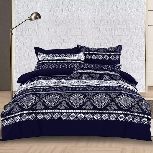 Shatex 3-Piece All Season Bedding Queen Size Comforter Set, Ultra Soft Polyester Elegant Bedding Comforters
