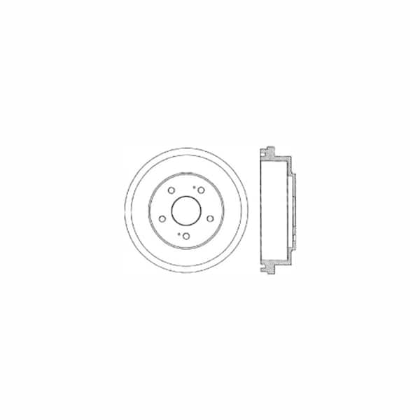 Centric Parts Brake Drum
