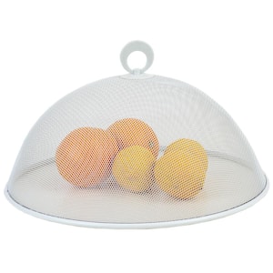Round Metal Mesh Food Plate Cover