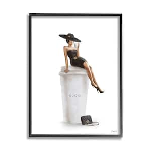 Stylish Fashion Designer Wall Art Poster Prints Black And White Poster  Pictures