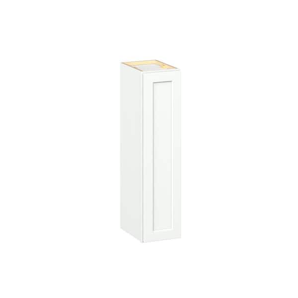 Emerson Pure White Wall 1 Door Ready to Assemble Kitchen Cabinet (9 in. W x 36 in. H x 12 in. D)