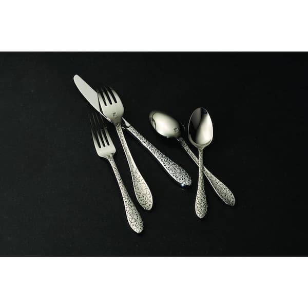 Oneida Ivy Flourish 18/10 Stainless Steel Tablespoon/Serving