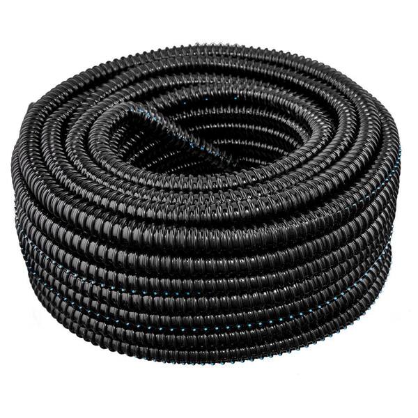 thumbnail image 2 of Xscorpion 3/8" Split Wire Loom – Black Conduit Tubing For Car/Home/Boat – 100 Ft Roll 2 of 6