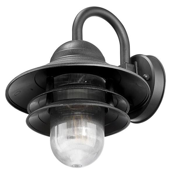 Acclaim Lighting Mariner Collection 1-Light Matte Black Outdoor