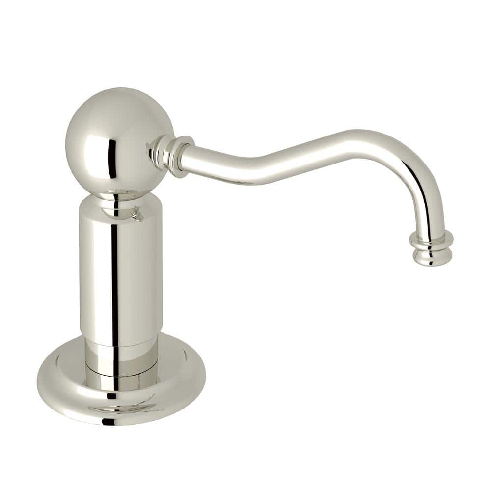 Polished Nickel Modern Soap and Lotion Dispenser
