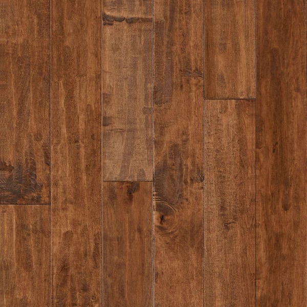 Plano Select Hill Country Scraped Maple 3/4 in. T x 4 in. W Solid Hardwood Flooring (18.5 sq.ft./ctn)