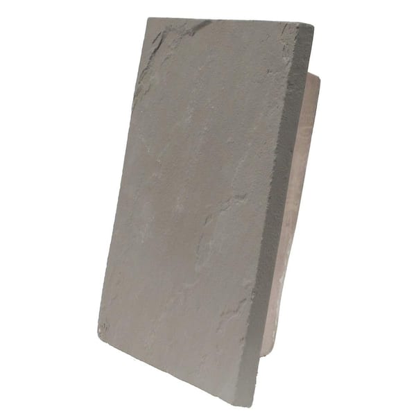 NextStone Sandstone Gray 10 in. x 13 in. Faux Polyurethane Universal Large Mounting Block