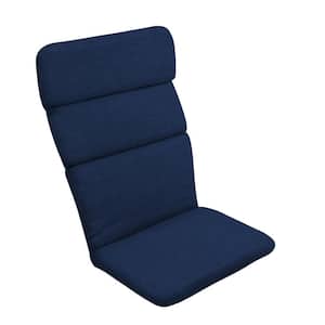 20 in. x 45.5 in. Sapphire Blue Leala Outdoor Adirondack Chair Cushion