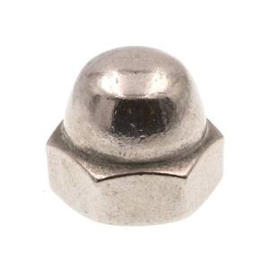 5/16 in.-18 Grade 18-8 Stainless Steel Acorn Cap Nuts (10-Pack)