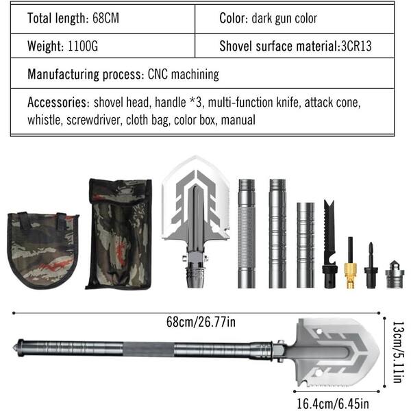 Justincity 23-in-1 Multifunctional Tool Outdoor Alloy Steel Justincity 23-in-1 Multifunctional Tool Outdoor Alloy Steel