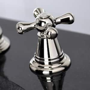 American Classic 8 in. Widespread 2-Handle Bathroom Faucet in Polished Nickel