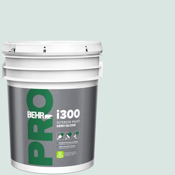 BEHR PRO 5 gal. #MQ3-51 Crystalline Falls Semi-Gloss Interior Paint