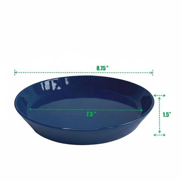 Unbranded 2 Pack 8 Inch Ceramic Plant Saucer YNLIN379
