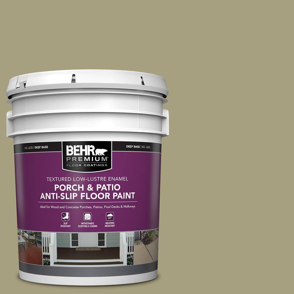 View of BEHR PREMIUM 5 gal. #S350-4 Sustainable Textured Low-Lustre Enamel ...