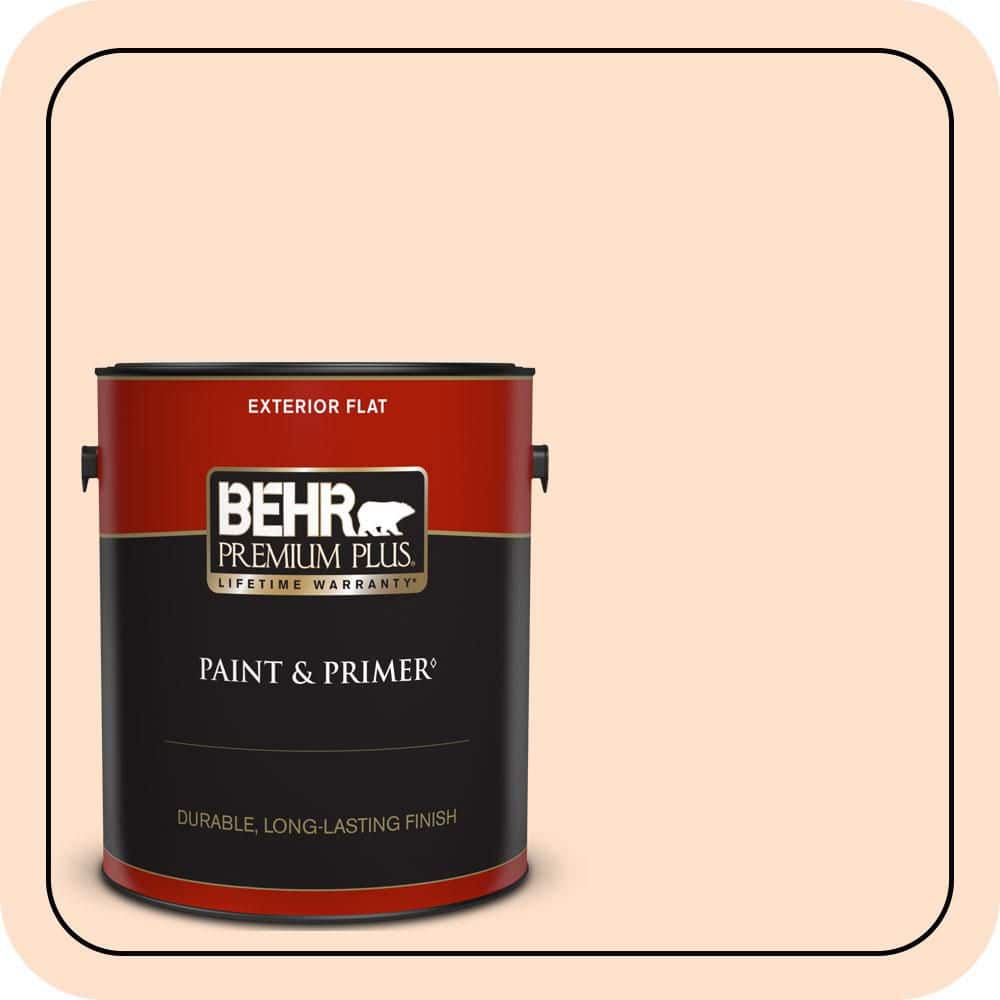 1 gal. #P200-1 Melted Marshmallow Flat Exterior Paint & Primer price history on PriceWatchPro