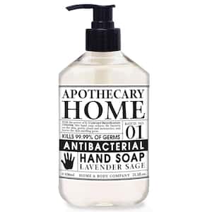 21.5 oz. Lavender Sage Home Apothecary Antibacterial Hand Soap Lavender Sage (6-Pack)