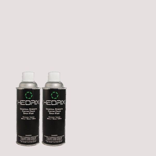 Hedrix 11 oz. Match of 660E-1 Lavender Lace Gloss Custom Spray Paint (2-Pack)