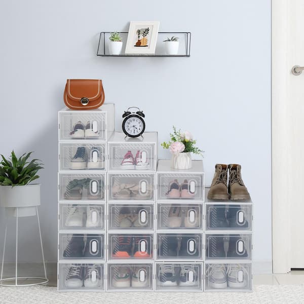  Zerodeko 1pc Box Clear Boxes for Storage Shoes Storage