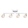 Hampton Bay 4-Light Directional Track Lighting Kit Matte Black