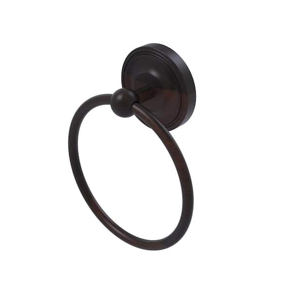 Allied Brass Regal Collection Wall Mounted Towel Ring in Venetian Bronze