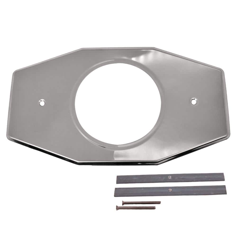 Westbrass One-Hole Remodel Cover Plate for Moen and Delta Bathtub and ...
