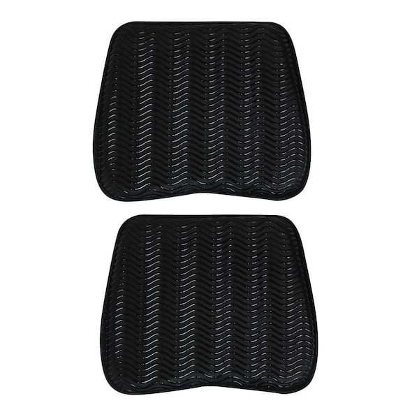 Trademark Innovations Waterproof Seat Cushion Pad for Kayak or Canoe Seat Accessory (Set of 2)