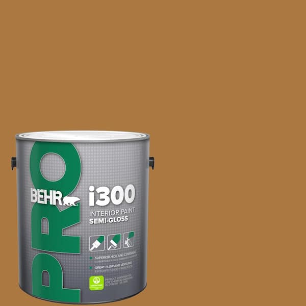 BEHR PRO 1 gal. #M250-7 Blonde Wood Semi-Gloss Interior Paint